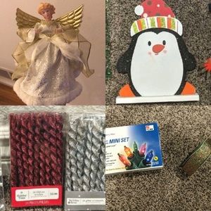 Christmas Bundle! Ornaments, Angel Tree Topper etc